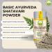 BASIC AYURVEDA Shatavari Powder 3.5 Oz (100g) | 100% Natural Plant-Based Root Powder | Traditionally Used in Ayurveda for Women s Wellness, Vitality & Strength | No Additives | Vegan & Gluten-Free - Buy Online on GoSupps.com