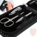 3 Swords Germany Manicure Pedicure Set Kit (774) Black - Synthetic Leather - Buy Online on GoSupps.com