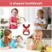 Buy Huaxingda U-Shaped Silicone Toothbrush for Kids - Cartoon Tiger Design | Soft Extra Gentle Brush for Full Mouth Cleaning & Training - Buy Online on GoSupps.com
