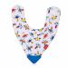 Nuby ID4290 Bandana Bib with Teething Ring - Stylish & Functional Baby Bib - Assorted Colors - Shop Internationally Now! - Buy Online on GoSupps.com