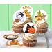 24 x Pre-Cut Halloween Mix 10 Edible Stand up Wafer/Rice Paper Cupcake Toppers Birthday Party Cute Kids Children Cake Decorations - Buy Online on GoSupps.com