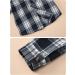 Naiyafly Toddler Boys 2-Piece Plaid Outfit Set | Hoodie Sweatshirt + Pants | Dark Blue | 4-5 Years - Buy Online on GoSupps.com