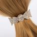Hair Clip Gold Diamond Horsetail Clip Barrettes Spring Hair Clip Hair Accessories Bangs Clip Side Clip Top Clip - Buy Online on GoSupps.com