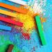 LOONENG Non-Toxic Soft Pastels Chalk - 24 Assorted Colors for Crafts, Drawing, Blending, Shading - Buy Online on GoSupps.com