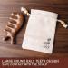 IrikDescia Wooden Scalp Massage Comb | Sandalwood Gua Sha Brush for Hair Growth | Perfect Gift for Men & Women - Buy Online on GoSupps.com