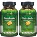 Irwin Naturals Brain Awake - 60 Liquid Softgels, Pack of 2 - Enhanced Mental Performance, Increased Focus, Clarity & Concentration - Nootropic Booster with L-Theanine, Bacopa, MCTs