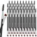 50 Pieces Eyebrow Brush for Makeup Brow Brush Flat Double Angled Eyelash Brush Spoolie Brush for Thin Precision Application Blending of Eye Brow Powders