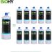 Biohy Glass & Surface Cleaner - Streak-Free Shine | 3 x 1L Concentrate for Windows & Kitchen | Effective Fat Solder & Lime Cleaner - Buy Online on GoSupps.com
