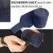 Fleece Bandages for Mini Shetland Ponies - Velcro Fastener 4 Set with Storage Bag - Navy Blue - Buy Online on GoSupps.com