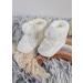 Royal Icon Newborn Baby Booties 0-3 Months - White Pom Pom Bootees RI408 - Buy Online on GoSupps.com