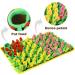 MHTTEC Dog Sniffing Mat Tulip Snuffle Mat for Dogs 60cm x 40cm Dog Nosework Feeding Mat Polar Fleece Interactive Dog Toys Enrichment Pet Foraging Mat for Smell Training and Slow Eating Flowering Shrubs 60cm*40cm - Buy Online on GoSupps.com