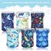 Irenare 6 Pieces 8 oz Glass Baby Bottles Sleeve Covers Bundle - Neoprene Adjustable Heat Cold Retention Sleeves for Newborn Feeding Bottles (Shark, Whale, Dinosaur) - Buy Online on GoSupps.com