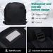 SEMSTY Ski Boot Bag 55L - Waterproof Travel Backpack for Ski and Snowboard Gear - Black - Buy Online on GoSupps.com