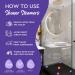 Cleverfy Shower Steamers Aromatherapy 18-Pack: Lavender & Citrus Shower Bombs with Essential Oils for Self-Care. Relax & Energize - Great Mother's Day Gift - Buy Online on GoSupps.com