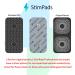 Stimpads Professional Silver EMS Electrodes for Compex - 4 Pack 50x100mm with EASY SNAP - Top Conductivity & Certified Medical Device - Buy Online on GoSupps.com