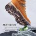 ZGR Women's Waterproof Non-Slip Hiking Boots - Lightweight Outdoor Trekking Shoes (Size 7, Apricot) - Buy Online on GoSupps.com