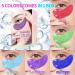 Multi-Colored Collagen Under Eye Mask - 20 Pairs | Reduce Puffiness Dark Circles & Fine Lines | Best Eye Patches for Dry Skin - International Shipping Available - Buy Online on GoSupps.com