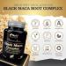 Maca Root 6000mg High Strength Complex with Peruvian Maca, Ginseng & Black Pepper - 180 Vegan Capsules - Buy Online on GoSupps.com