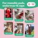 Organic Menstrual Stain Fighting Detergent Strips | Unscented Menstrual Cup & Cloth Diaper Wash | Eco-Friendly Enzyme Blood Stain Remover - Buy Online on GoSupps.com
