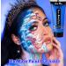 Go Ho Blue Cream Face Body Paint - Water-Based Makeup Kit for Kids Parties, Cosplay, Halloween - 2.37oz - Buy Online on GoSupps.com