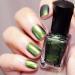 Chameleon Nail Polish Green Color Shifting Galaxy Glossy Holographic Gel Nail Polish Glitter Fast Dry Polish High Shine Finish Glossy Halo Manicure Set for Home Salon - Buy Online on GoSupps.com