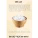 Sea Salt Coarse (1kg/35.27 oz) | Perfect for a Wide Range of Dishes | GMO Free | Additive Free | Gluten Free | 100% Natural Salt - Buy Online on GoSupps.com