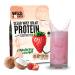 WILD SOCIETY - Premium Clear Whey Protein + Electrolytes - Refreshing Whey Protein Isolate Powder - 20g Protein 0 Added Sugar GMO-Free Natural Flavors & Colors - Strawberry Coconut 16 oz