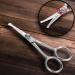 Kovira Precision Nose Hair Scissors - Adjustable Tension - 10.16cm/4 Inch - Rounded Safety Trimmer for Nasal Hair, Eyebrows, Ear Hair & Beards - Buy Online on GoSupps.com