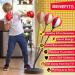 Whoobli Punching Bag for Kids with Boxing Gloves | Adjustable Stand | Boxing Bag Set Toy for Boys & Girls | Ages 3-10 (Red White) - Buy Online on GoSupps.com