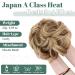 Buy Sego Hair Part with Rubber Band | Large Dutt Hair Tie for Women | Ponytail & Braid Extensions in Light Brown & Ashblond - International Shipping Available - Buy Online on GoSupps.com