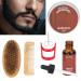 Premium Beard Care Set for Men | Professional Grooming Kit with Comb Scissors Brush & Moisturizing Oil - Buy Online on GoSupps.com