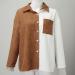 Gefomuofe Blouse Women's Loose Tunic Large Sizes Pullover Tops Long Blouse Shirt Summer Shirt Blouse Button Down Shirts Tunic Casual V-Neck Tops Elegant Plain Office Blouses Office Shirt Brown XXL - Buy Online on GoSupps.com