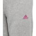 Adidas Girls Pants - G Lin Pt 140 in Medium Grey Heather/Semi Lucid Fuchsia | International Shipping Available - Buy Online on GoSupps.com