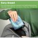 FINPAC Weekly Pill Organizer - 4x Daily PU Leather Case for Travel | Vitamin & Medicine Reminder | Emerald Illusions - Buy Online on GoSupps.com