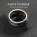 Black Gold Marble Portable Metal Pill Box - Round 3-Compartment Design Ideal for Small Pills & Travel | International Shipping Available - Buy Online on GoSupps.com