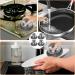 Steel Wool Scrubber with Replacement Wire Pads Set Replaceable Steel Pot Scrubber Non Scratch Steel Dish Scrubber Sturdy Steel Pan Scrubber for Cleaning Pots Pans Grills Sink CA(4) - Buy Online on GoSupps.com