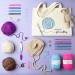 73 Piece Crochet Kit for Beginners - Premium Set with 21 Hooks, 1500 Yards Yarn, Tote Bag & More | Adult and Kids Crocheting Kit - Buy Online on GoSupps.com