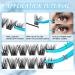 Lash Clusters 168 Pcs Thin Band Soft Eyelash Extensions D-Mix (10-16mm) Crocus & Dandelion - Buy Online on GoSupps.com