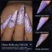 MEET ACROSS UV Nail Polish Glitter Gel Nail Gel Set Glitter Gel Nail 6 Colours Gel Polish Kit Gel Polish UV Colour Gel Set Manicure Gift Set Reflective Glitter-B - Buy Online on GoSupps.com