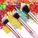 Buy MSQ 8-Piece Eyeshadow Brush Set | Premium Synthetic Makeup Brushes - Perfect Gift in Pink - Buy Online on GoSupps.com