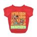 Scooby-Doo for Pets Munchies Dog T Shirt in Red, Size X-Small | Soft Dog T-Shirt for All Dogs, Scooby Snacks Design | Machine Washable Pullover Dog Shirt, Light Weight and Semi-Stretch X-Small Munchies