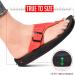 AEROTHOTIC Women's Trench Arch Support Sandals - Red (Size 9) | Adjustable Strap - Buy Online on GoSupps.com