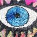 Love Large Sequin Heart Evil Eyes Patch - Embroidered Applique for Kids Clothes DIY Crafts (Color 3) - Buy Online on GoSupps.com