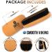 Boar Bristle Beard & Mustache Brush - Men's Beard Grooming Tool for Growth & Maintenance - Facial Hair Care Gift - Buy Online on GoSupps.com
