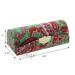 Paisley Patterned Ladies Lipstick Case with Mirror - Stylish Green Lipstick Holder for Purse - Buy Online on GoSupps.com