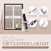 Shop LASHVIEW DIY Lash Extension Kit - 144 Pcs Waterproof Cluster Lashes with Bond & Seal Mascara Brush & Glue Remover for Stunning At-Home Extensions - Buy Online on GoSupps.com