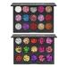KYDA 30 Colors Glitter Eyeshadow Palette,Diamond Shimmer Eyeshadow Set Glitter Eyeshadow Makeup Palette,Colorful Waterproof Long Lasting Eyeshadow Plaette(2 pcs)