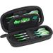 Casemaster Sentry Dart Case - Slim EVA Shell for Steel and Soft Tip Darts - Holds 6 Darts with Built-in Storage - Black - Buy Online on GoSupps.com