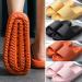 Sliders Cloud Slippers Women Men Non-Slip Mens Womens Slippers Cloud Sliders Soft Flip Flops with Thick Sole for Shower Bathroom Pool Beach 8 UK Black - Buy Online on GoSupps.com