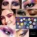 FREEORR 18 Colors Galaxy Eyeshadow Palette - High-Pigmented Shimmer & Matte Shades - Buy Online on GoSupps.com